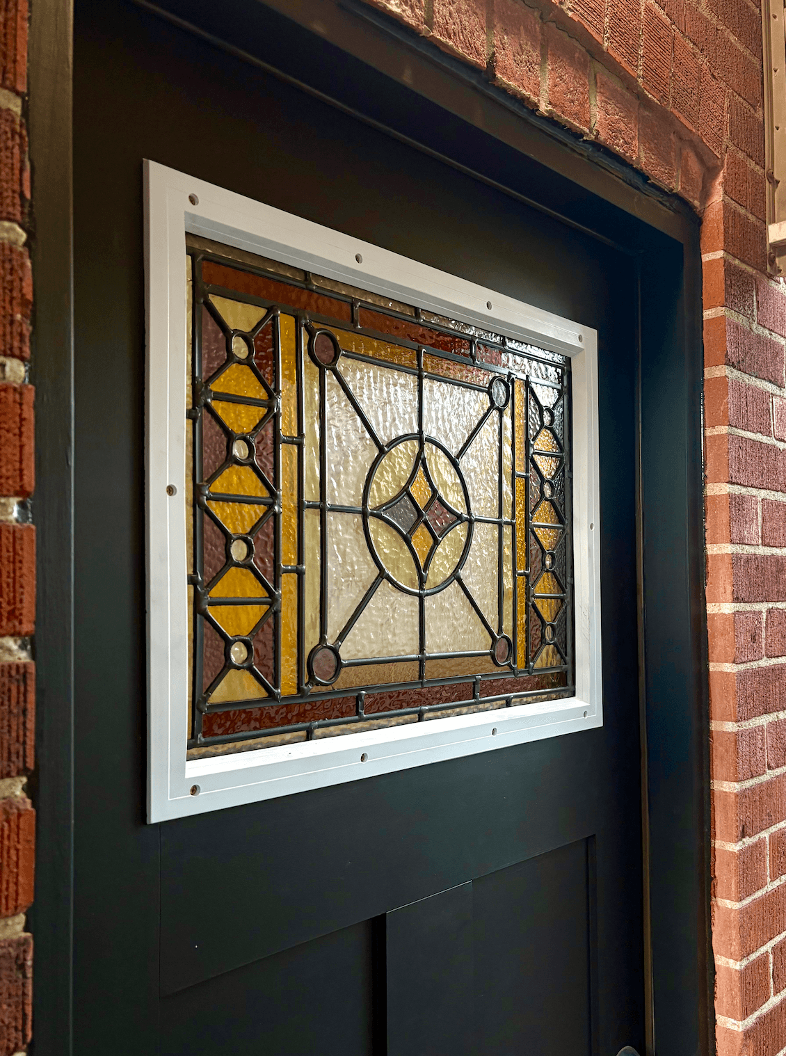 Contemporary Door Window